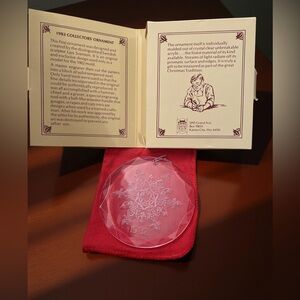 NIB | Vintage 1982 Christmas Treasures collector's ornament | #3